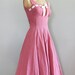 1950s dress / 50s dress / Love on Parade dress