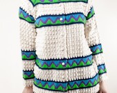 NOS Faux Navajo Cardigan