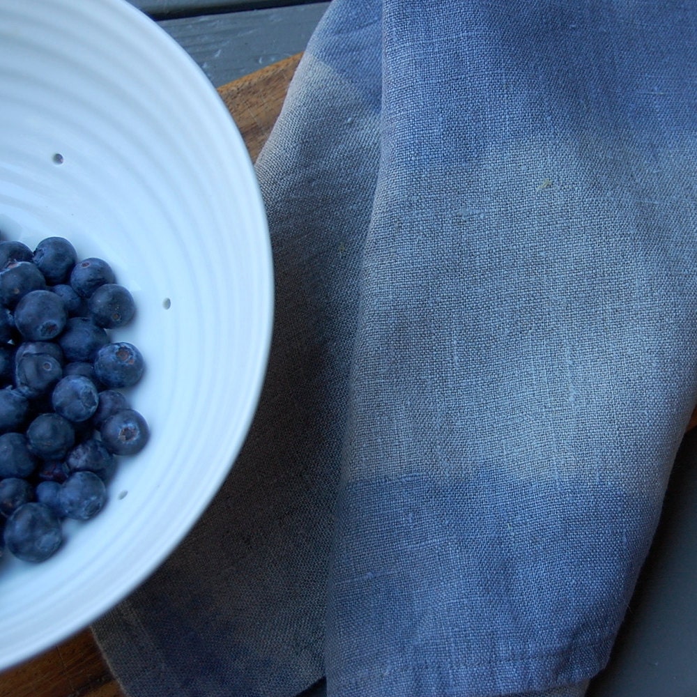 dyed tea towels - pair no. 2