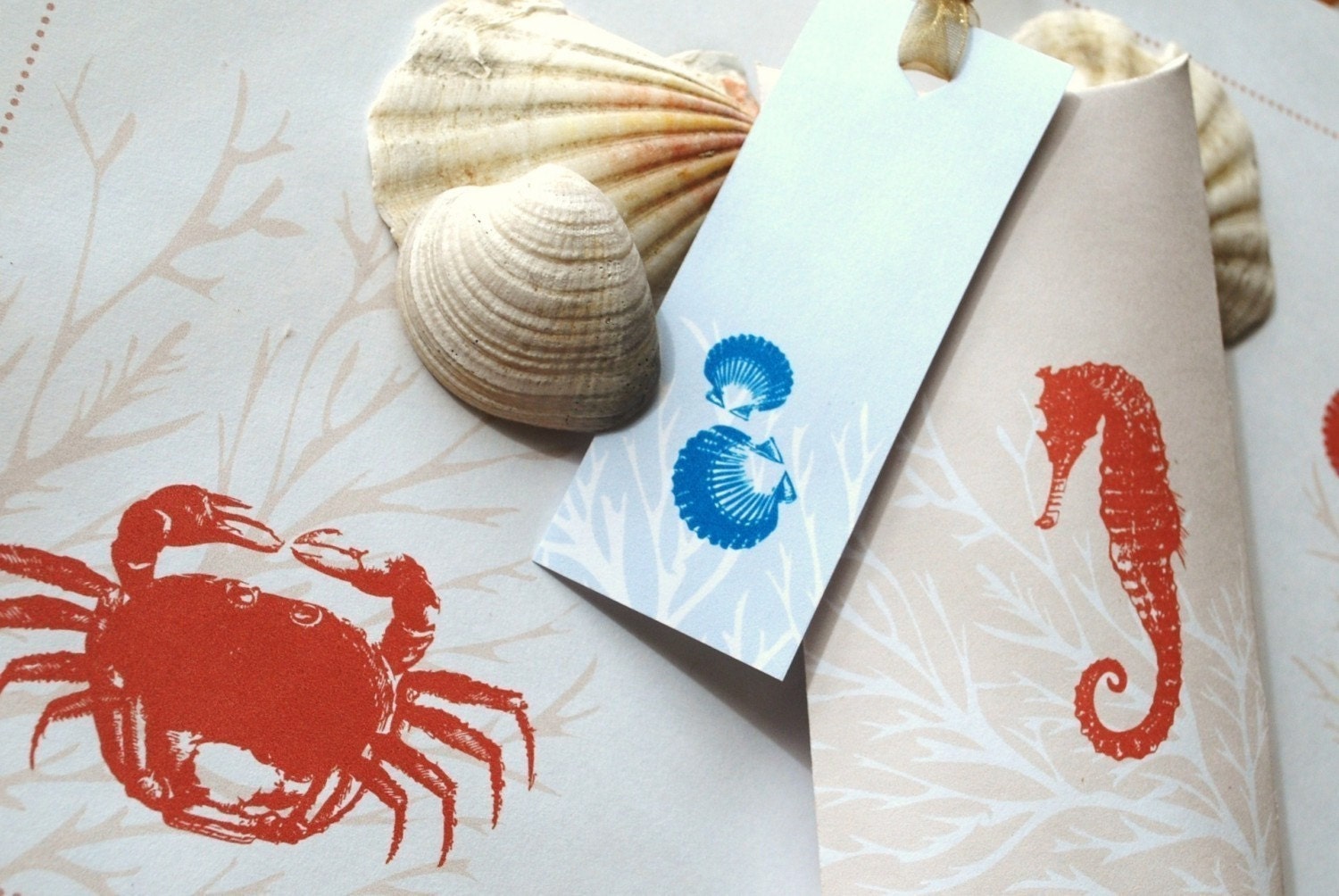 Ocean Life PRINTABLE Party Collection - You Customize EDITABLE TEXT Instant Download Il_570xn