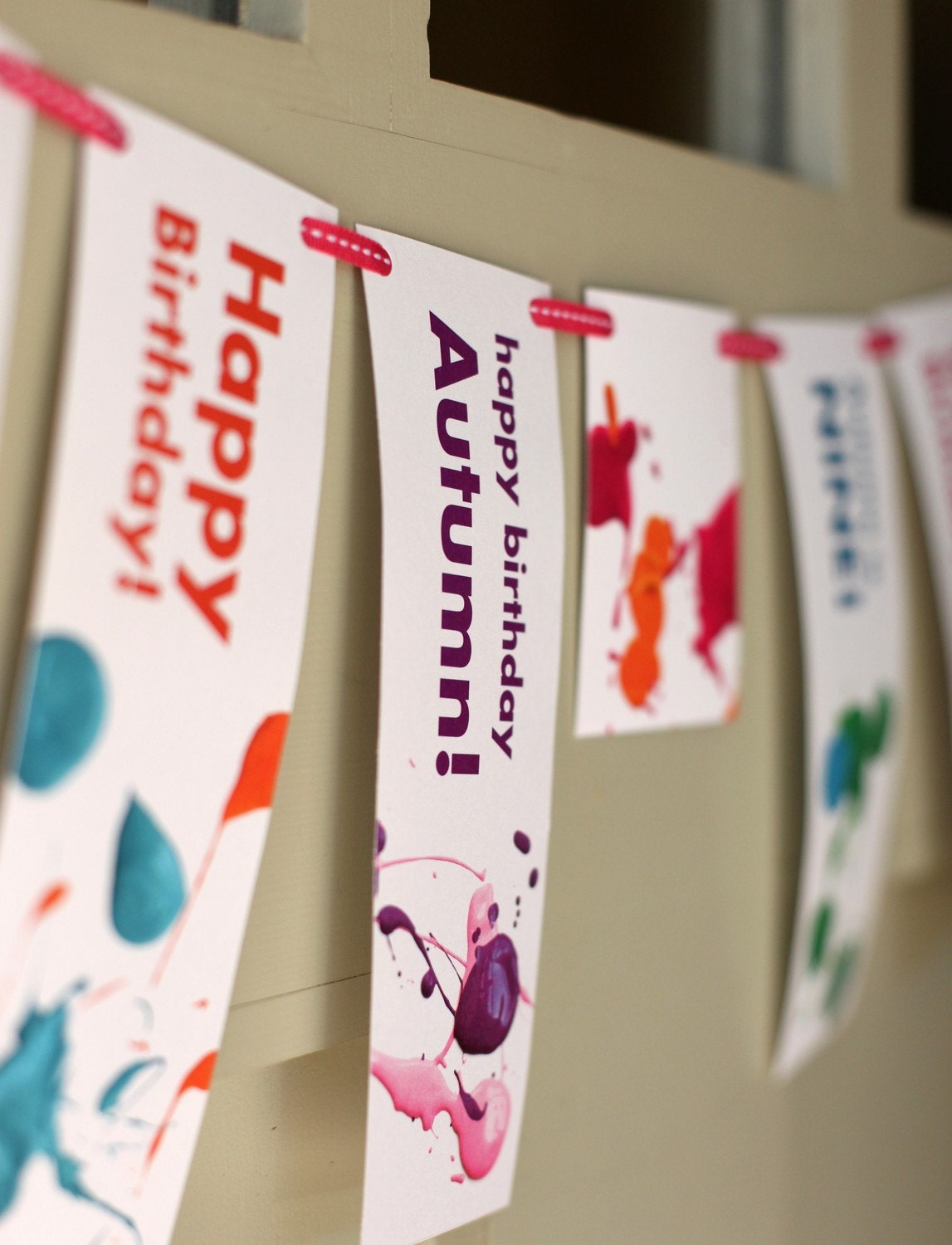 Art Party PRINTABLE Birthday Party Collection - You Customize EDITABLE TEXT Instant Download