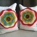 Circus Flower Beanbag Bookends