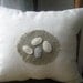 Burlap Linen Nest Pillow