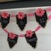 Set of 12 Wedding Banners ... Seating Chart ... Bunting ... Burlap and Chalk Cloth Pennants to Customize again and again - Set of 12