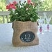 Burlap and Chalk Cloth Gift Bag ... Party Favor ... Table Number ... Centerpiece to personalize over and over again