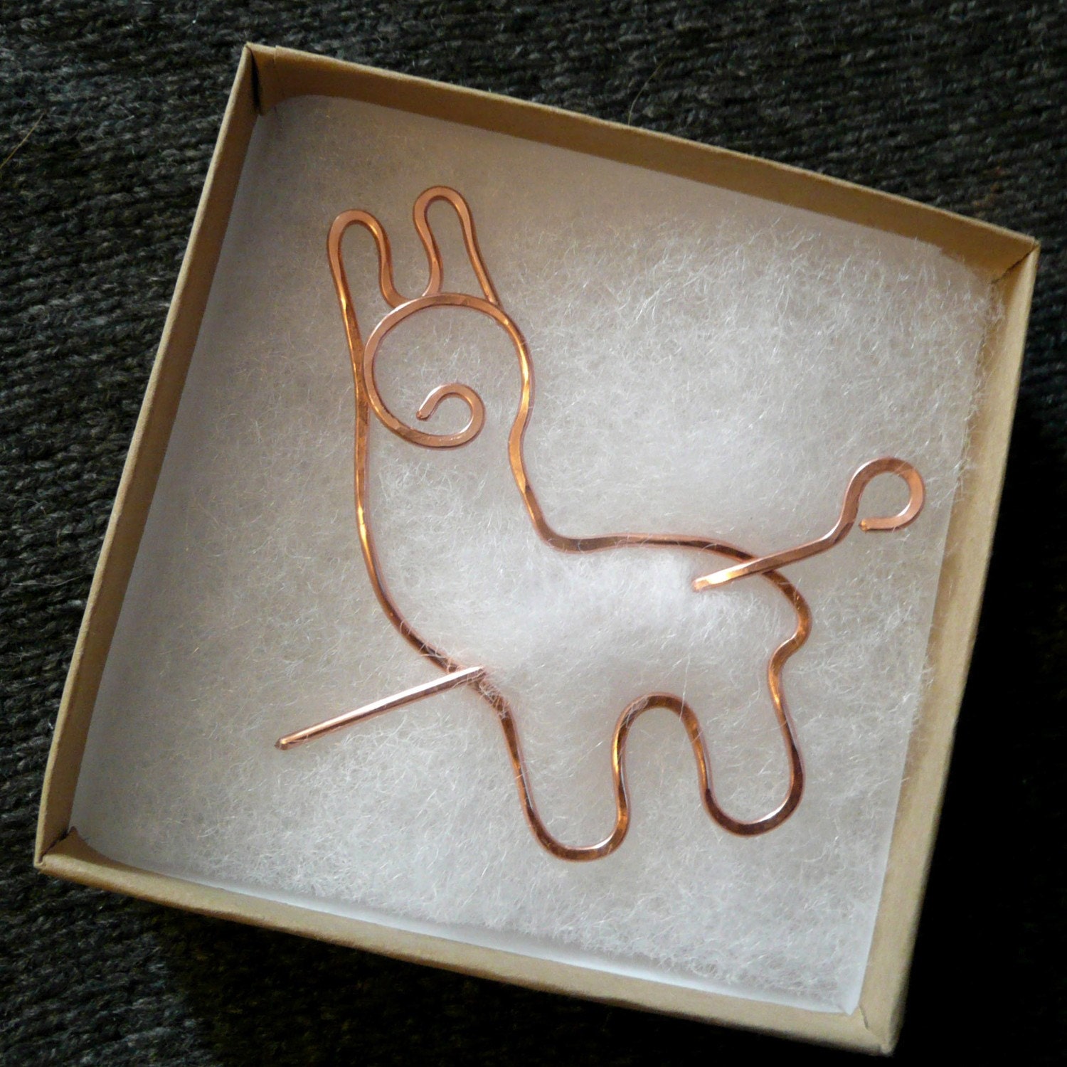 Albert Alpaca Marker Buddy Shawl Pin