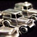 Sterling Silver Car Key Chain and Ring