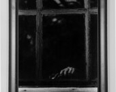 Haunted Ghostly Hand in Asylum Window Black and White Photograph Framed Fine Art Old Taunton State Hospital Asylum Massachusetts