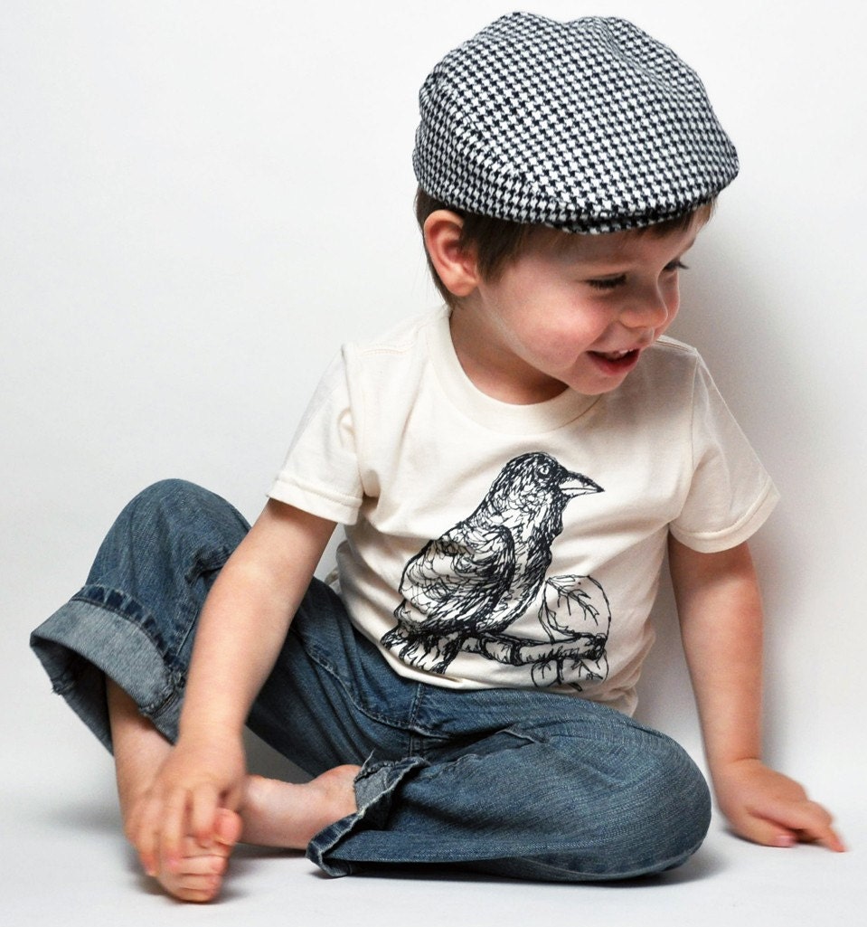 Organic Raven Toddler Tee