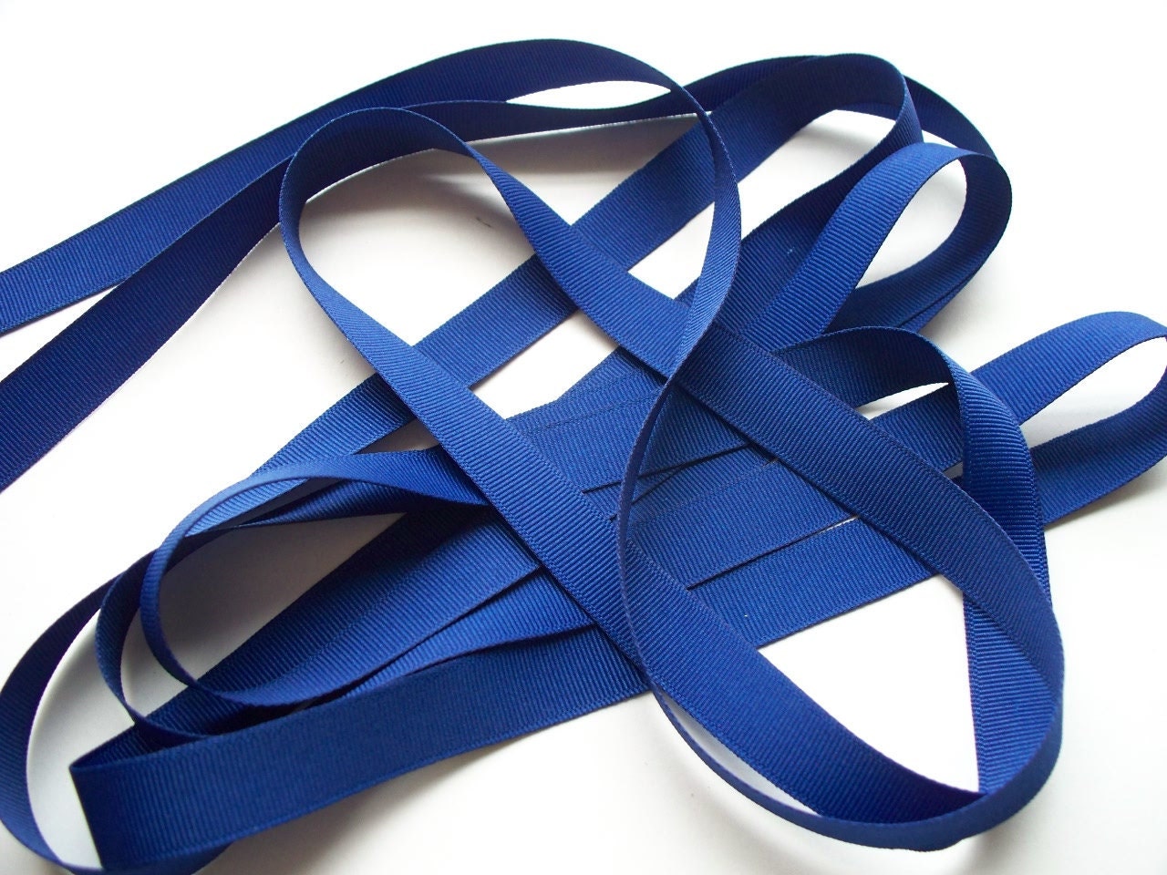 5/8 Inch Royal Blue Grosgrain Ribbon- 4 yards