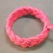 lighthouse red BASIC turks head knot bracelet adjustable size 995