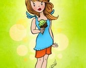 Delicious Summer 8x10 Illustration