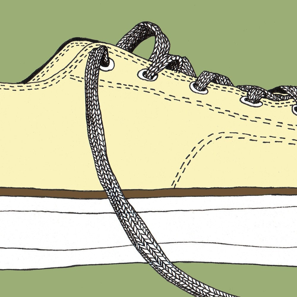 Sneaker in profile - 8x10 print