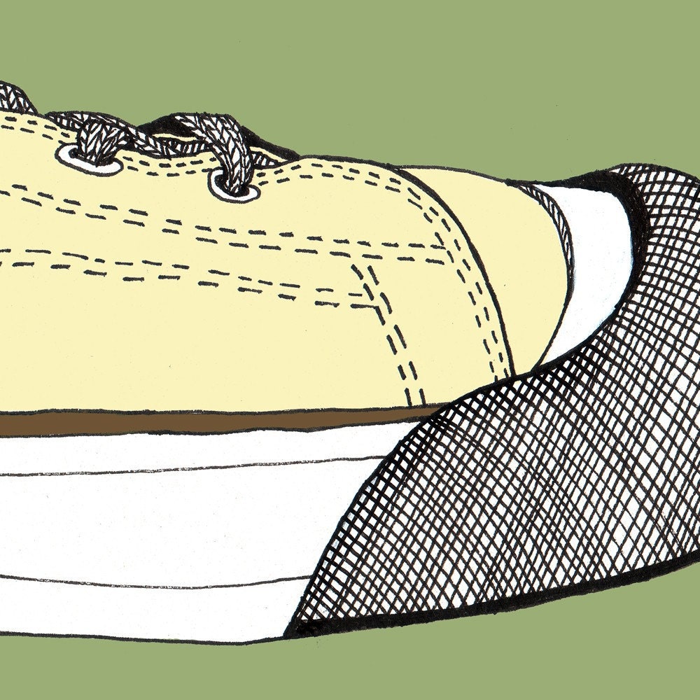 Sneaker in profile - 8x10 print