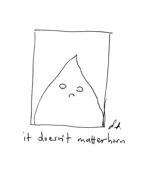 Mountain Art - it doesn't Matterhorn