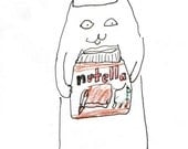 Nutella Cat