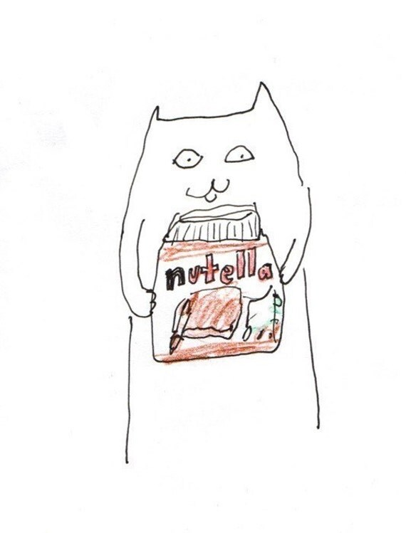Nutella Cat