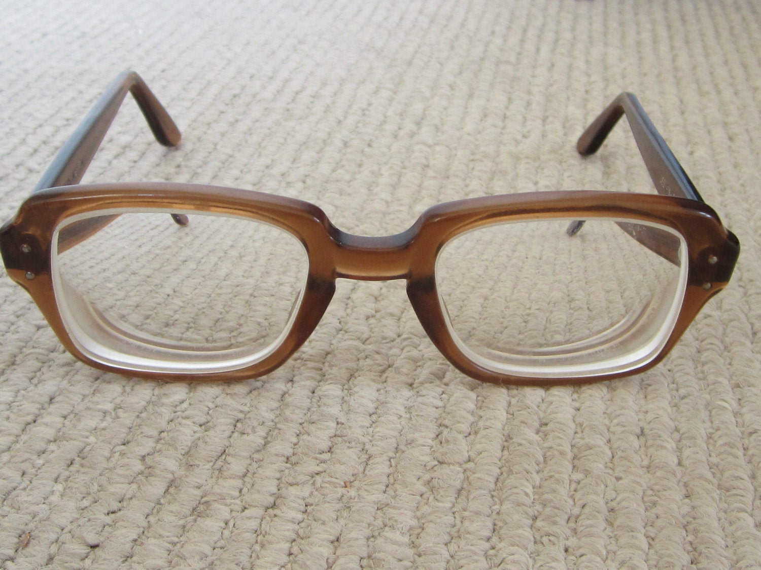 Very Well Made VINTAGE EYEGLASSES NERD Geek Great Style