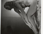Vintage SENSUAL NUDE PHOTO Of Burlesque Star