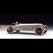 Land Speed Racer Cast Aluminum and Cast Bronze Heavy Metal