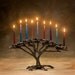 Tree of Life Menorah 9 Candle for Hanukkah, Holiday or Decor