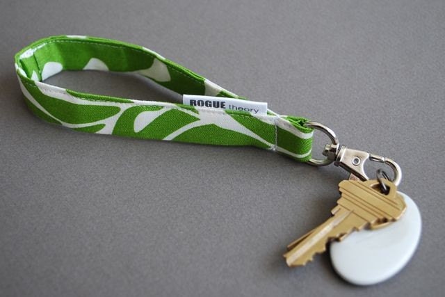 Wrist Lanyard Key Chain - REEL - Succulent Green