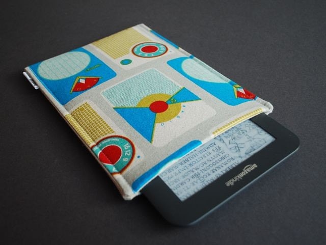 Google Nexus 7 Case / Kindle Case / Nook Cover / NookColor / Kobo / Touch / Sony / Galaxy Tab / Kindle Sleeve - Transistor Radio Blue