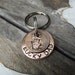 Lucky us , Hero copper Key chain with one lucky penny