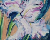 Fantasy About Iris. Original Oil on Canvas SALE