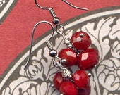 Vine Cherry Out of this World Earrings - Annaart72