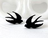 Swallow Stud Earrings