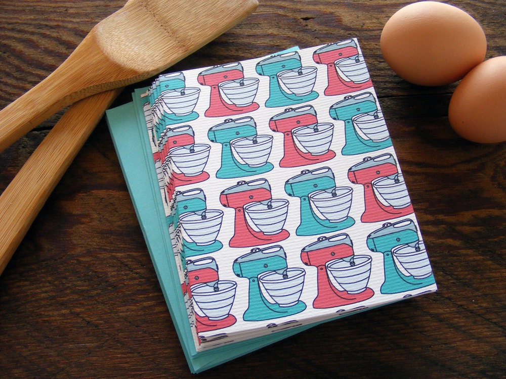 Retro Kitchen Aid Mixer Stationery - Set of 10 - 38P