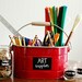 Variety Pack Chalkboard labels - set of 18 in assorted sizes - featured in Family Fun magazine