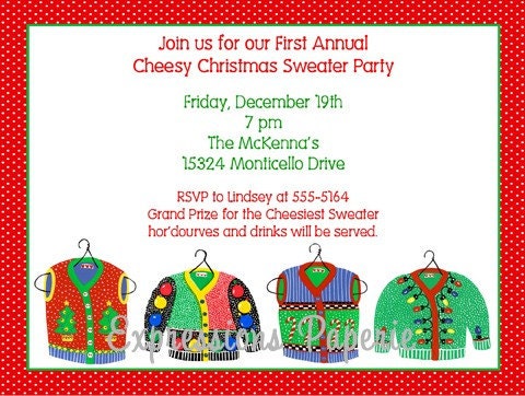 Ugly Christmas Sweater Invitations Il_170x135