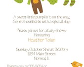 Autumn Boy Baby Shower Invitations Il_170x135