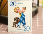 Mini - Vintage Children's 123 Flashcards - Set of 31