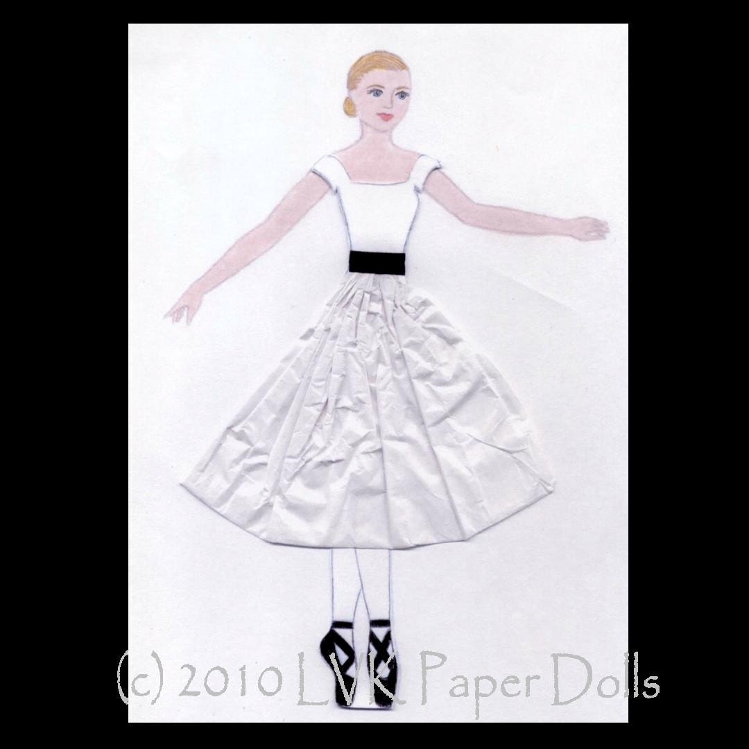 Bridget Ballerina Paper Doll