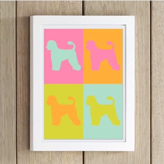 Dog Silhouette Print Retro You Design