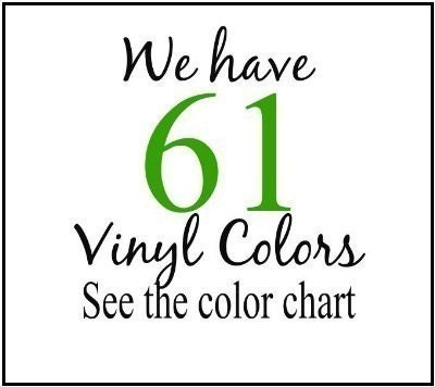 In this House We do second chances....16x15 Vinyl Lettering Wall Saying HAVE 61 COLORs-Ship is only 2.99 for UNLIMITED Items