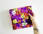 iPad Soft Case in Vintage Purple Flower Print