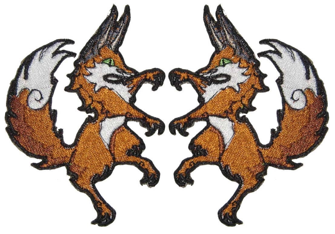 heraldic foxes