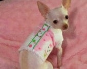 Pink Maltese Harness Vest for Small Dogs Chihuahua Yorkie Shih Tzu