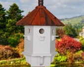 Birdhouses chickadee swallow yellow finch sparrow songbirds