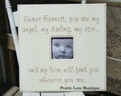 CUSTOM 20x20 Picture Frame Created Just For You Choose the font Quote and Color