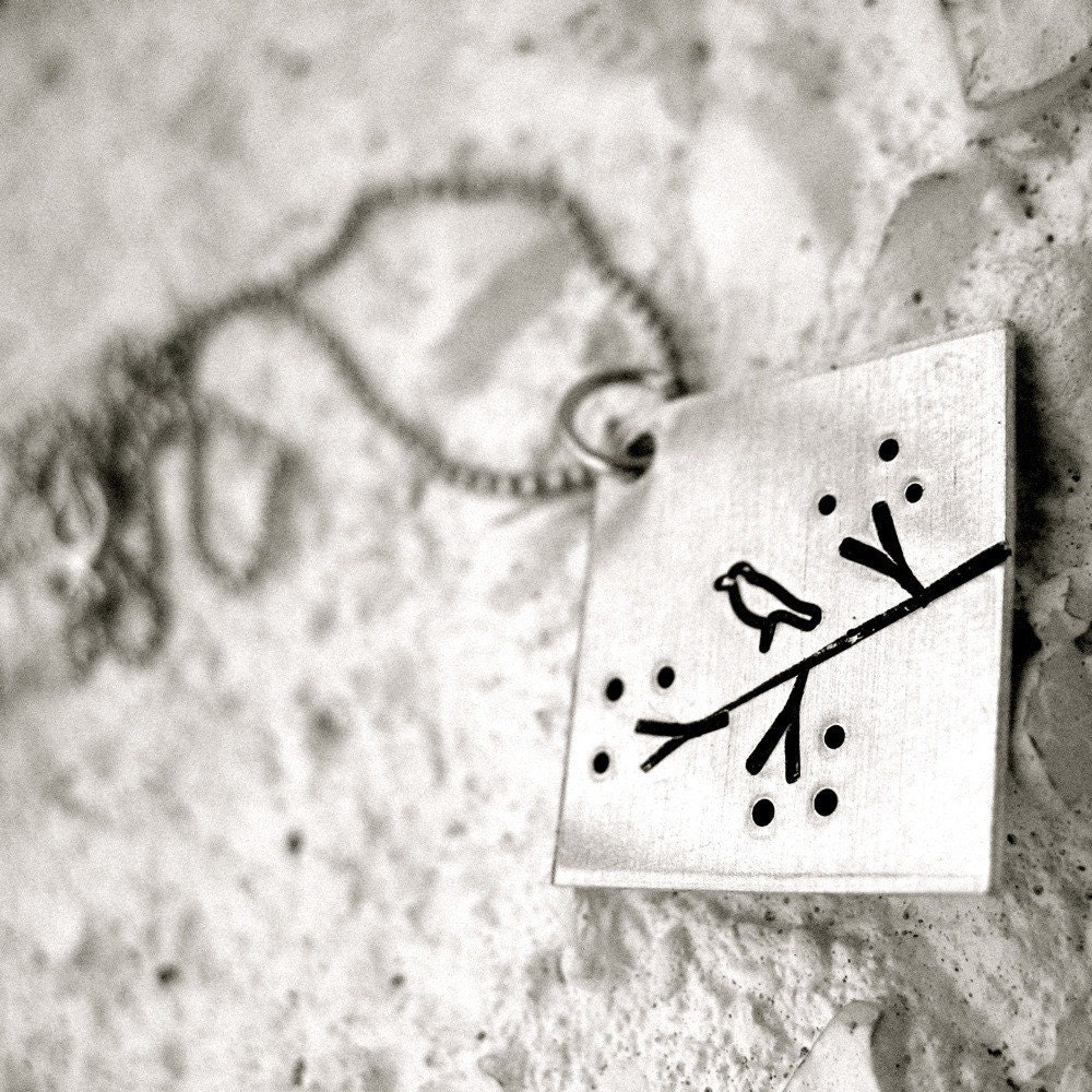 little birdie necklace