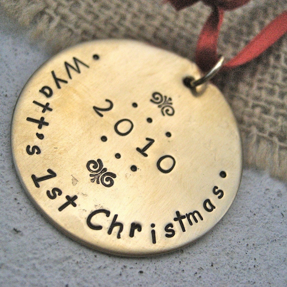 Baby's First Christmas - Custom Ornament