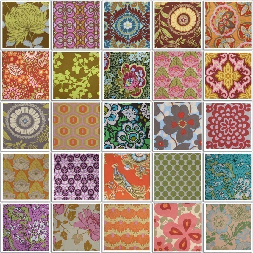 Amy Butler Fabric GRAB BAG SPECIAL 10 Fat Quarters all different designs