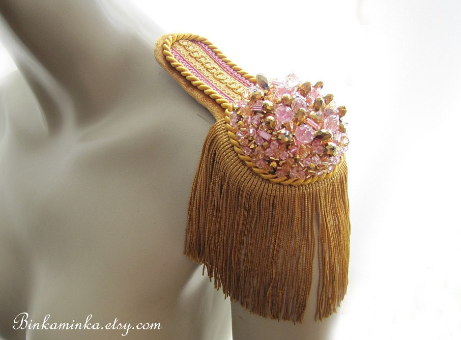 Pink Mustard Epaulettes