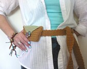 Burning Man Handy Bike bag BagBelt Tie One On coin gadget case mp3 case cell phone case