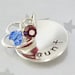 Aunt Handstamped Charm Sterling Silver Personalized Charm